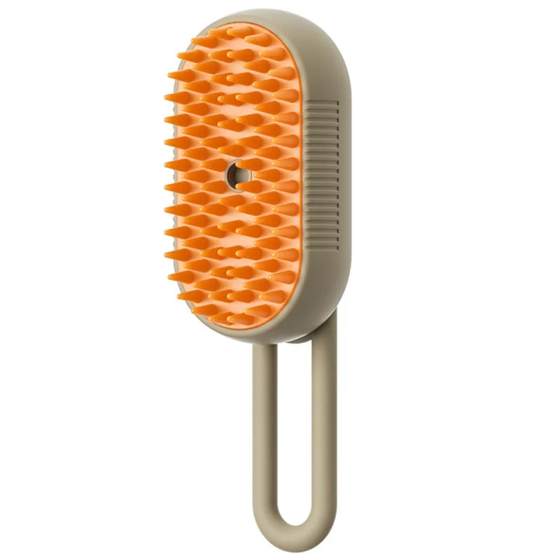 Cat dog pet spray massage comb one button spray anti flying hair comb bath brush hair removal pet supplies