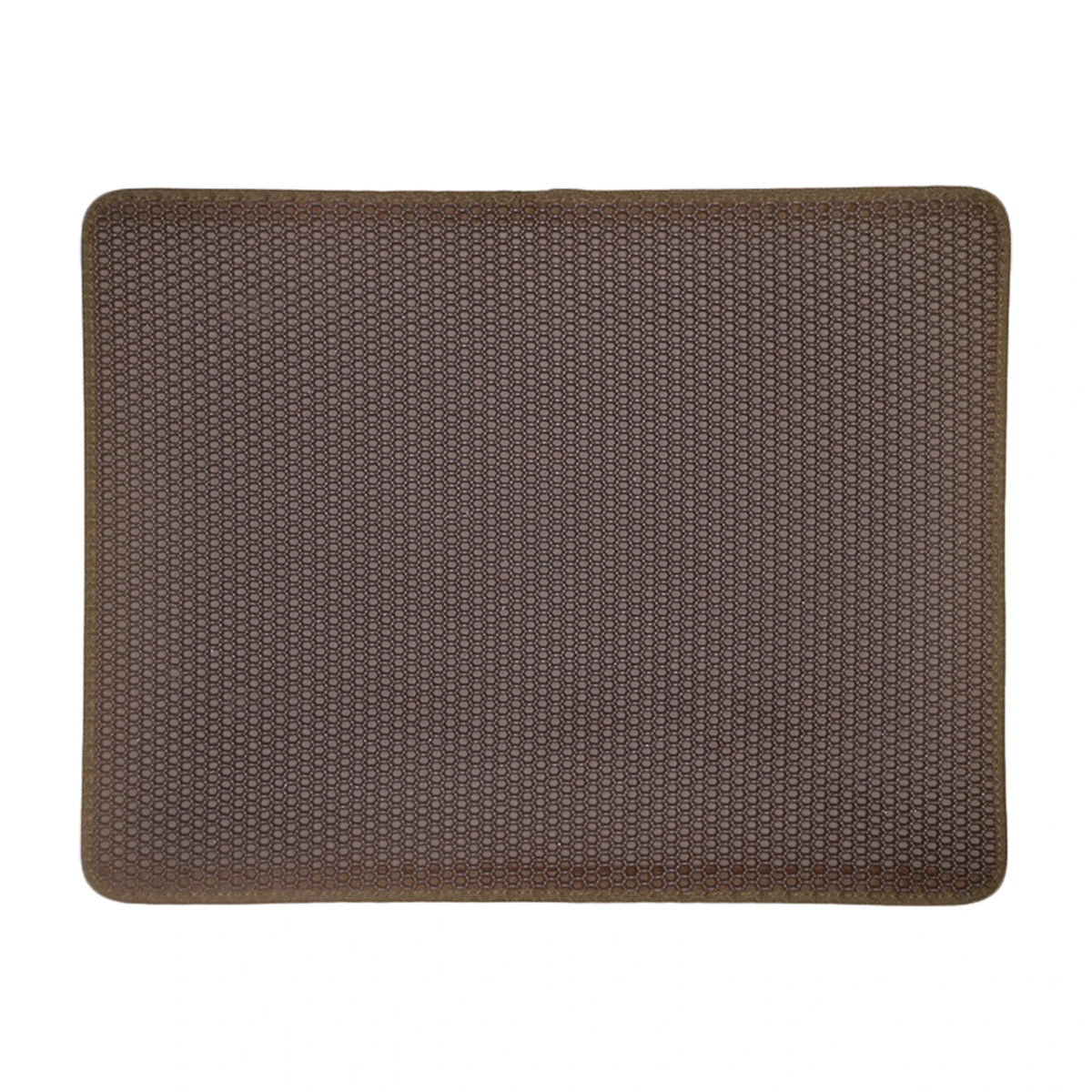 Cat Litter Mat Non Slip Big Pet Litter Box Filter Mat Double Layer Wear Resistant Waterproof Cat Litter Mat Pet Clean Supplies