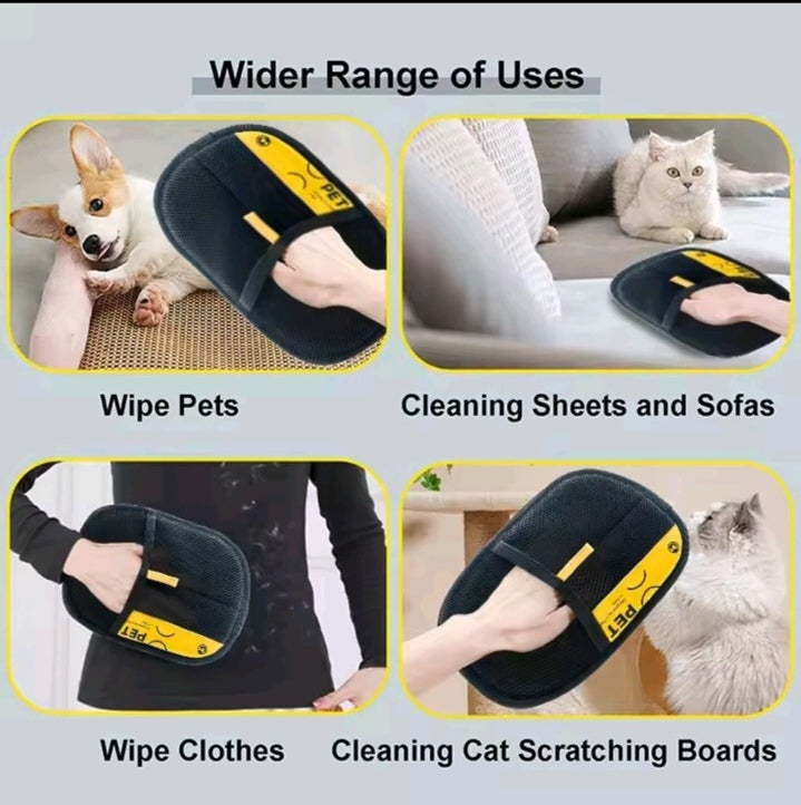 Electrostatic Pet Hair Removal Grooming Glove🐈🐕